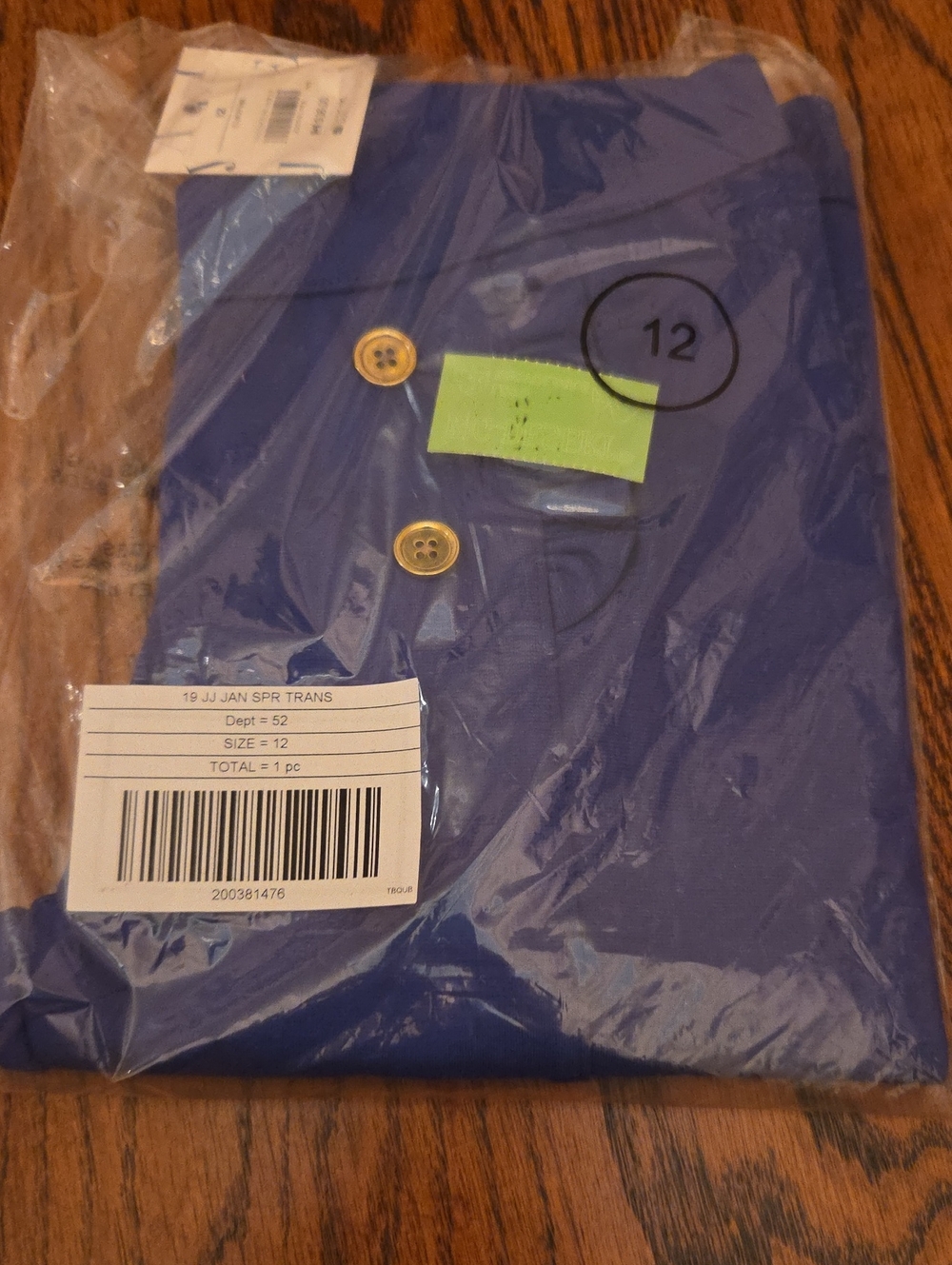 Janie and Jack Royal Blue Leggings